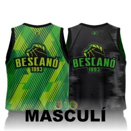 SAMARRETA ENTRENO REV VERDA I NEGRA CB BESCANÓ