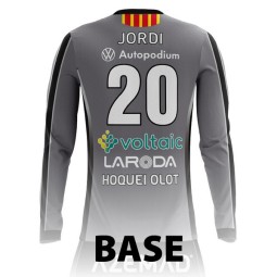 CAMISETA DE PORTERO BASE GRIS CLUB HOQUEI OLOT