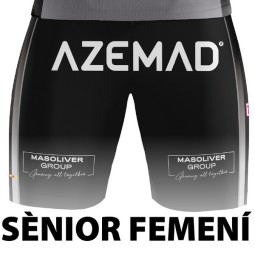 PANTALÓN DE PORTERO SENIOR FEMENINO NEGRO CLUB HOQUEI OLOT