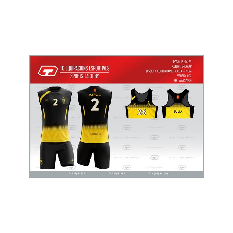 TOP FEMENÍ TC TIRES - AVAP VOLEI PLATJA