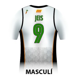 CAMISETA 2A EQUIPACIÓN MASCULINA CB BESCANÓ BLANCA