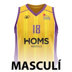 CAMISETA MASCULINA BASE 1A EQUIPACIÓN UE MATARÓ