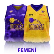 SAMARRETA FEMENINA REVERSIBLE D'ENTRENAMENT UEM MATARÓ