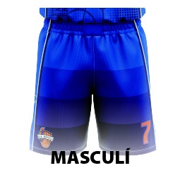 PANTALÓN MASCULINO DE JUEGO BÀSQUET UE RIPOLL