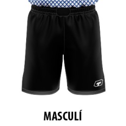 PANTALÓ MASCULÍ D'ENTRENAMENT NEGRE LLIS TC BÀSQUET FD CASSANENC