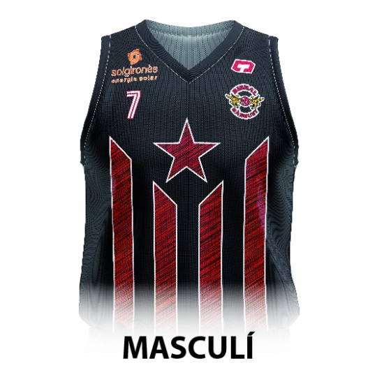 CAMISETA MASCULINA 1A EQUIPACIÓN BISBAL BÀSQUET