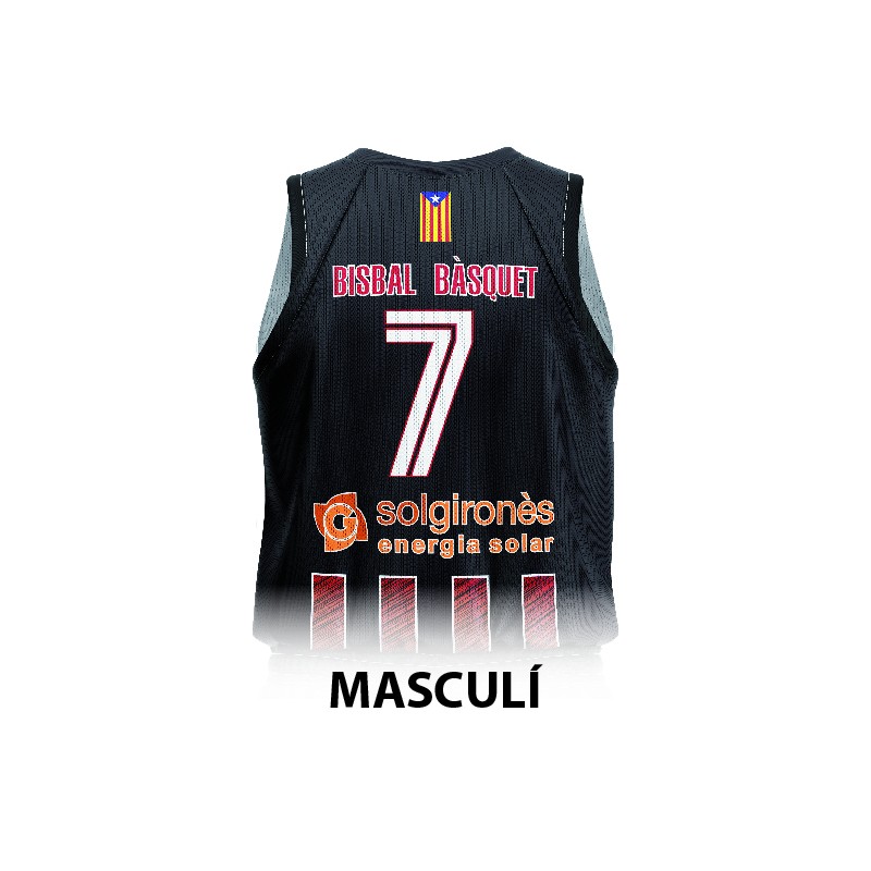 CAMISETA MASCULINA 1A EQUIPACIÓN BISBAL BÀSQUET