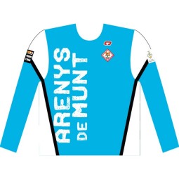 CAMISETA DE PORTERO AZUL BASE HOQUEI ARENYS DE MUNT