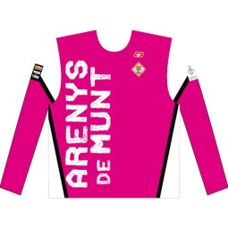 CAMISETA DE PORTERO ROSA BASE HOQUEI ARENYS DE MUNT
