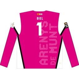 CAMISETA DE PORTERO ROSA BASE HOQUEI ARENYS DE MUNT