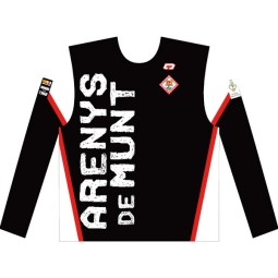 CAMISETA DE PORTERO NEGRO BASE HOQUEI ARENYS DE MUNT