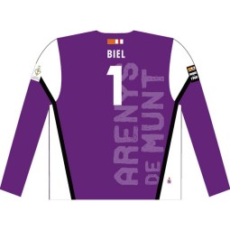 CAMISETA DE PORTERO LILA BASE HOQUEI ARENYS DE MUNT