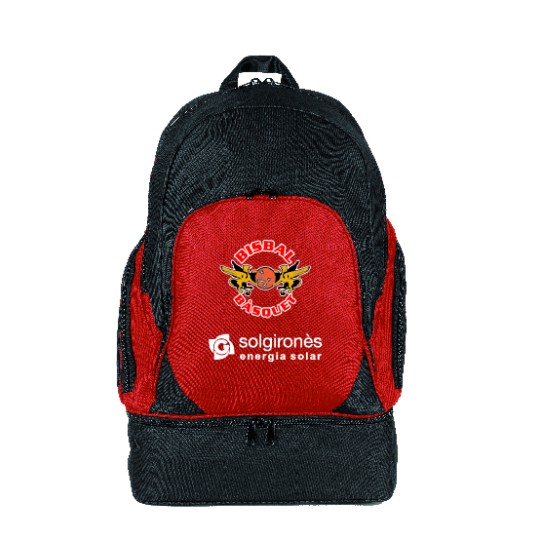 MOCHILA DE DEPORTE ROJA BISBAL BÀSQUET