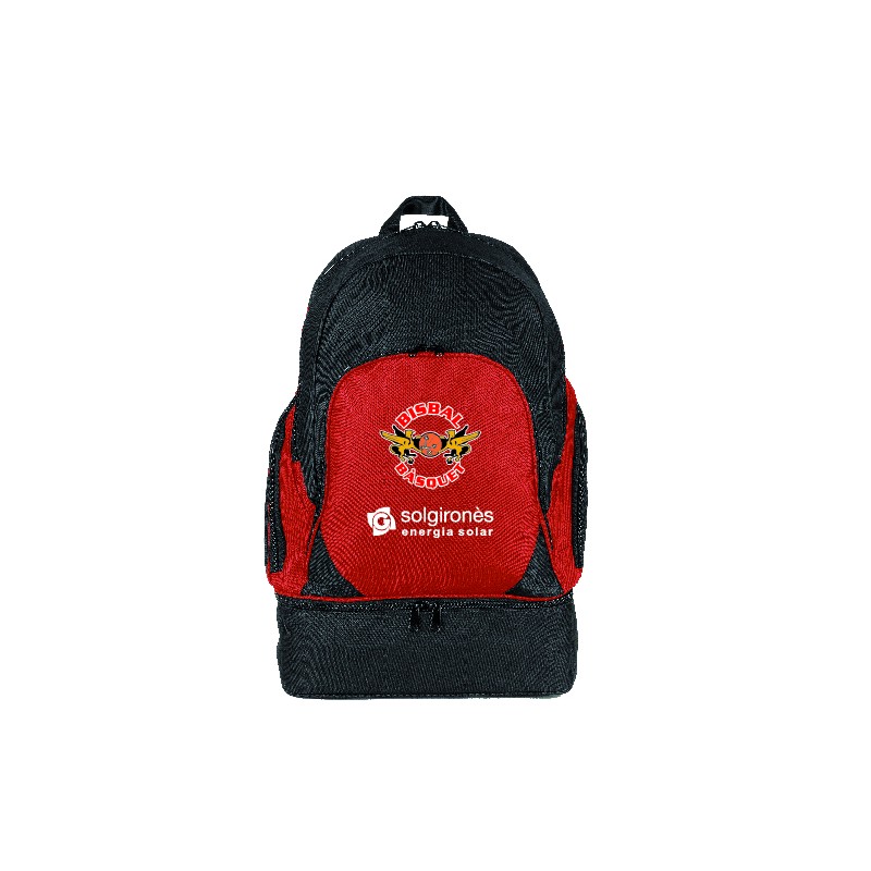 MOCHILA DE DEPORTE ROJA BISBAL BÀSQUET