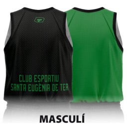 CAMISETA REVERSIBLE ENTRENAMIENTO MASCULINA CESET