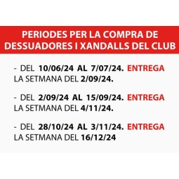 DESSUADORA + PANTALÓ DE XANDALL CB SANT FELIU DE GUÍXOLS