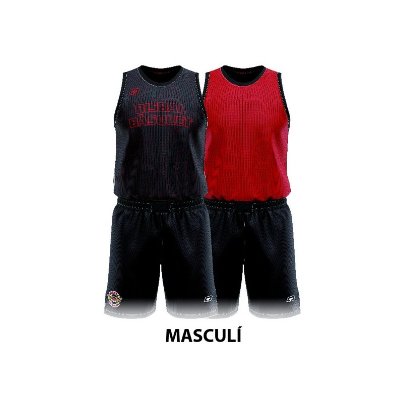 PACK ENTRENAMIENTO MASCULINO BISBAL BÀSQUET