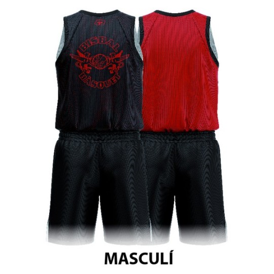 PACK ENTRENAMIENTO MASCULINO BISBAL BÀSQUET