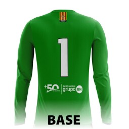 SAMARRETA DE PORTER VERDA GEIEG FUTBOL - BASE