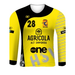 CAMISETA DE PORTERO AMARILLA HANDBOL SANT VICENÇ