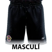 PANTALÓN ENTRENAMIENTO MASCULINO NEGRO LISO TC BISBAL BÀSQUET