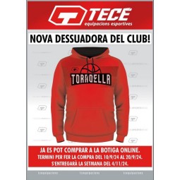 SUDADERA CON NOMBRE BC TORROELLA