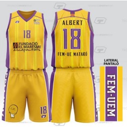 SAMARRETA GROGA MASCULINA 1A EQUIPACIÓ FEM-UEM