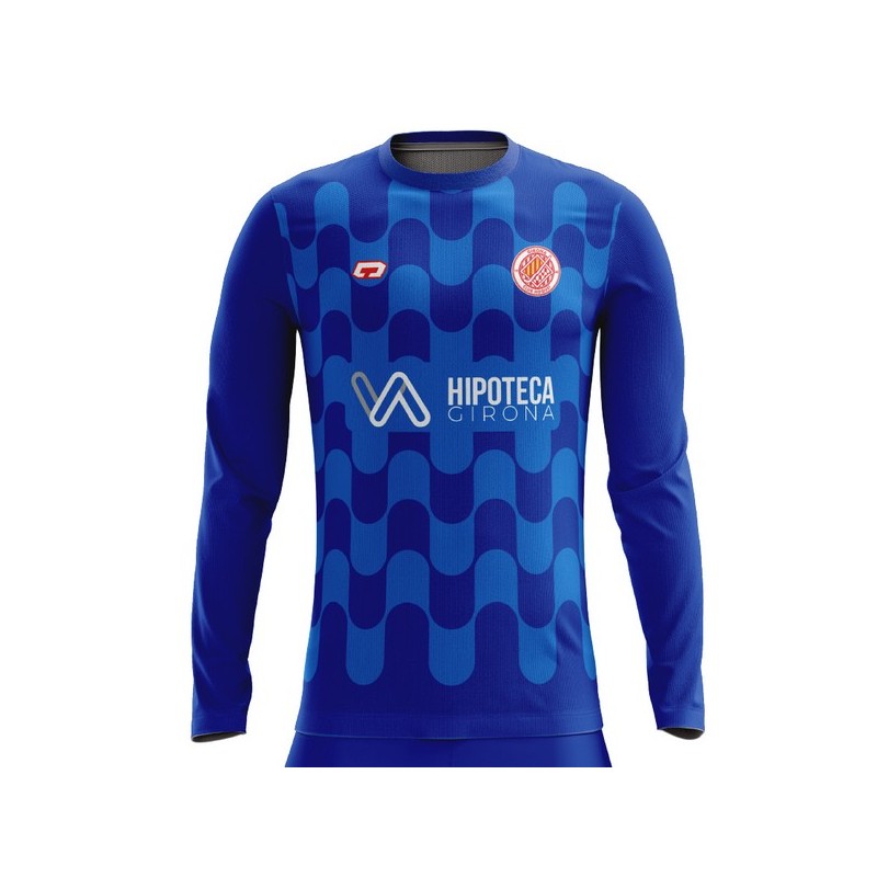 CAMISETA PORTERO SÉNIOR FEMENINO AZUL GIRONA CH