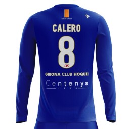 CAMISETA PORTERO SÉNIOR FEMENINO AZUL GIRONA CH