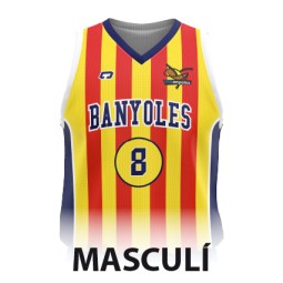 CAMISETA MASCULINA 2A EQUIPACIÓN CB BANYOLES