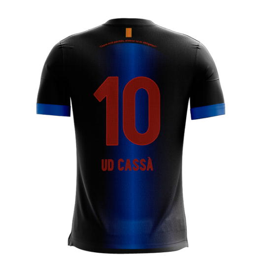 CAMISETA DE JUEGO REVERSIBLE UD CASSÀ 2024/25