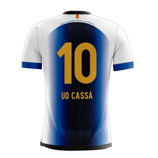 CAMISETA DE JUEGO REVERSIBLE UD CASSÀ 2024/25