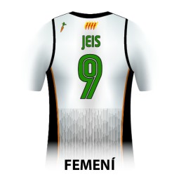 CAMISETA 2A EQUIPACIÓN FEMENINA CB BESCANÓ BLANCA