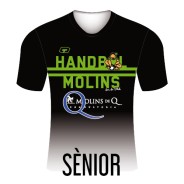 CAMISETA BASE DE CALENTAMIENTO SÉNIOR MANGA CORTA HANDBOL MOLINS