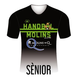 SAMARRETA D'ESCALFAMENT SÈNIOR MÀNIGA CURTA HANDBOL MOLINS