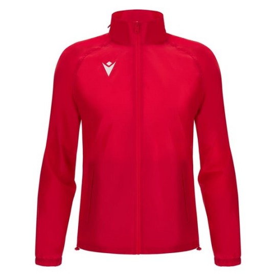 CHAQUETA CORTA-VIENTOS MACRON ATLANTIC HERO COLOR ROJO