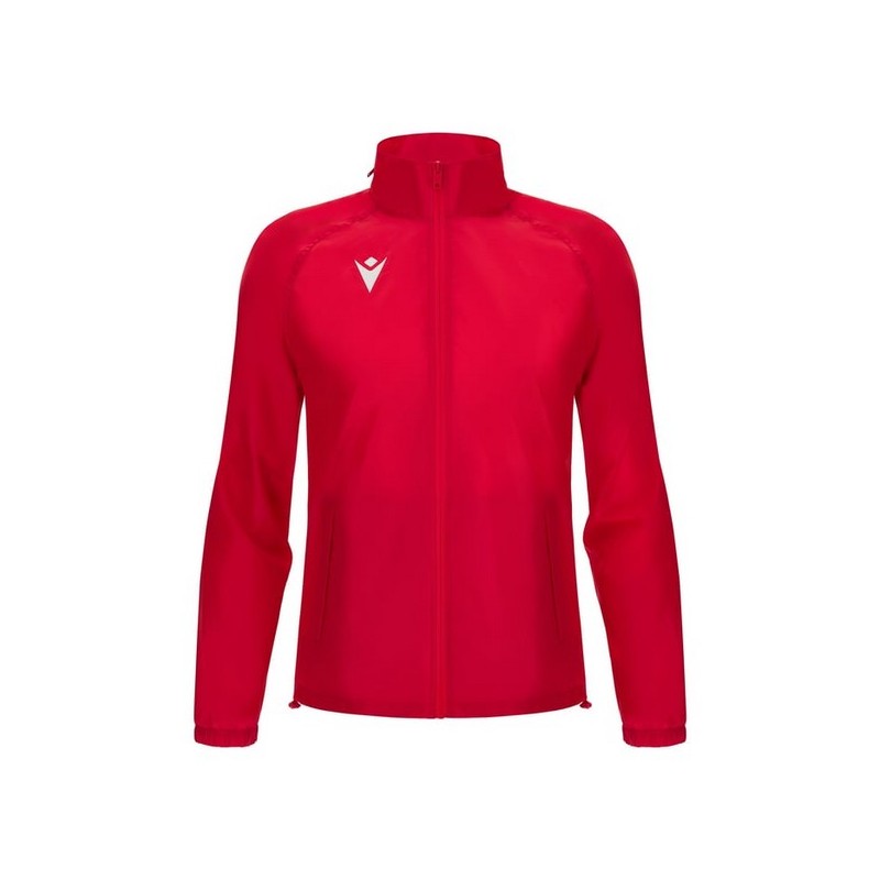 CHAQUETA CORTA-VIENTOS MACRON ATLANTIC HERO COLOR ROJO