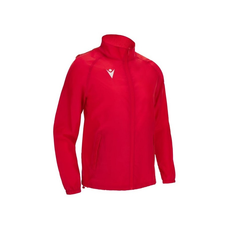 CHAQUETA CORTA-VIENTOS MACRON ATLANTIC HERO COLOR ROJO