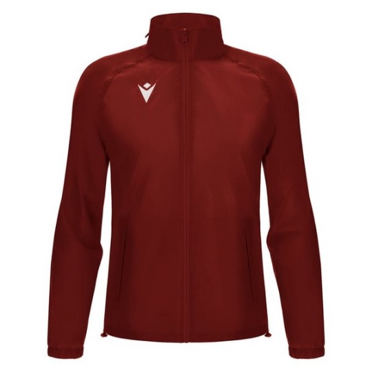 CHAQUETA CORTA-VIENTOS MACRON ATLANTIC HERO COLOR GRANATE