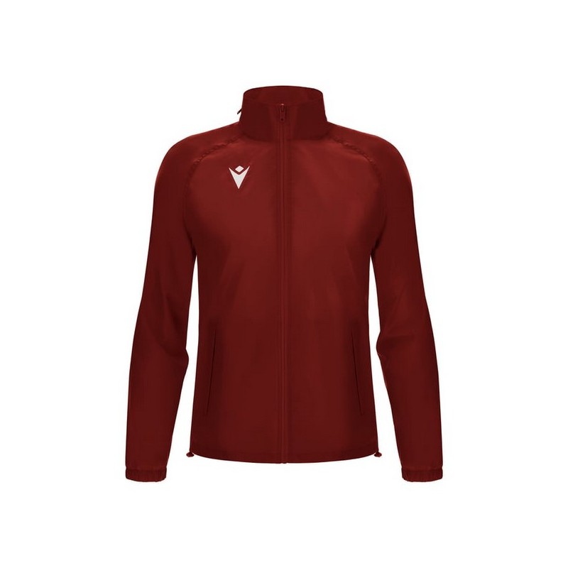 CHAQUETA CORTA-VIENTOS MACRON ATLANTIC HERO COLOR GRANATE