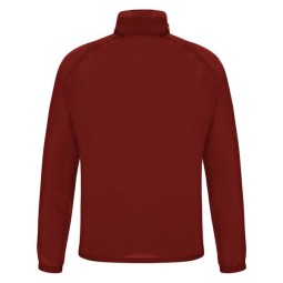 JAQUETA PARAVENTS MACRON ATLANTIC HERO FULL ZIP COLOR GRANAT