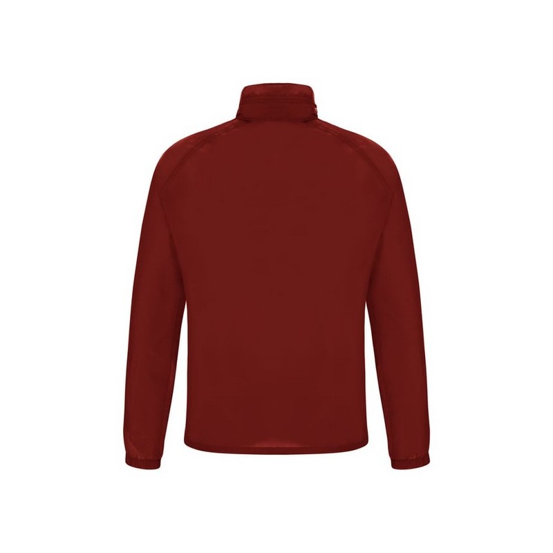 JAQUETA PARAVENTS MACRON ATLANTIC HERO FULL ZIP COLOR GRANAT