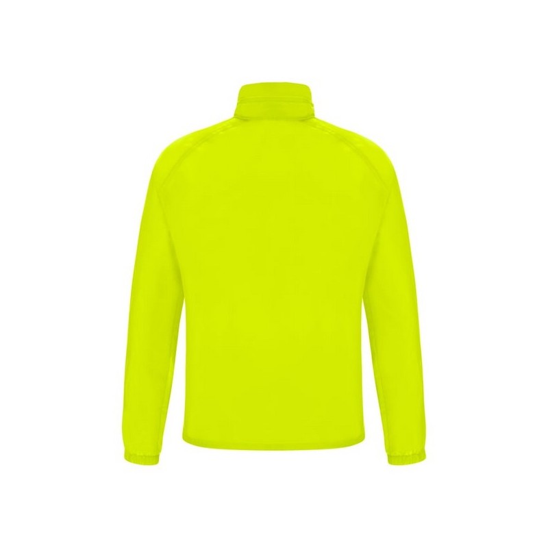JAQUETA PARAVENTS MACRON ATLANTIC HERO FULL ZIP COLOR GROC FLUOR
