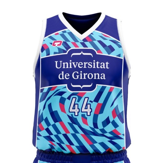 SAMARRETA FEMENINA BLAU 1A EQUIPACIÓ BÀSQUET UDG