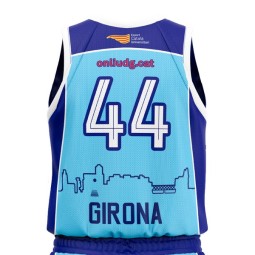 SAMARRETA FEMENINA BLAU 1A EQUIPACIÓ BÀSQUET UDG