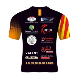 CAMISETA DE CALENTAMIENTO CB SANT JULIÀ DE RAMIS
