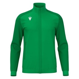 CHAQUETA DE CHANDALL MACRON AMB CREMALLERA ANUBIS COLOR VERDE