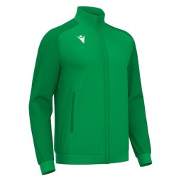 CHAQUETA DE CHANDALL MACRON AMB CREMALLERA ANUBIS COLOR VERDE