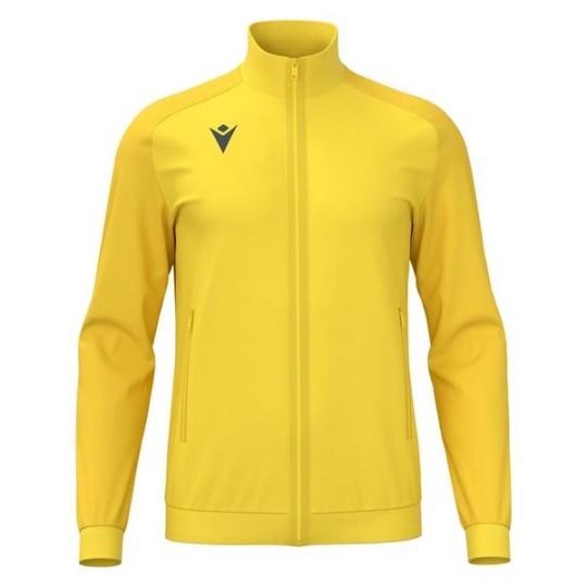 CHAQUETA DE CHANDALL MACRON AMB CREMALLERA ANUBIS COLOR AMARILLO