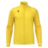 CHAQUETA DE CHANDALL MACRON AMB CREMALLERA ANUBIS COLOR AMARILLO